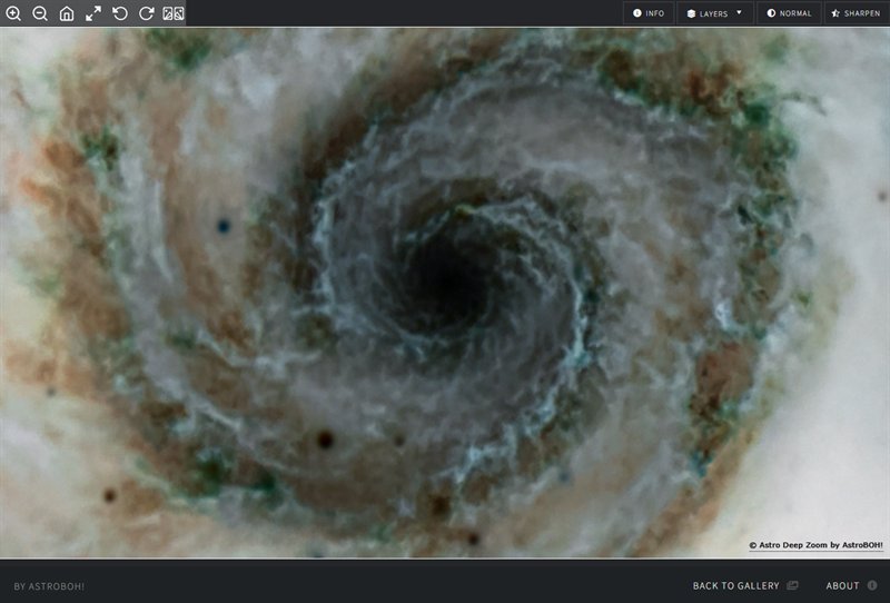 Negative image effect